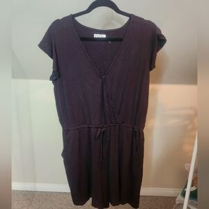 maurices- black 24/7 romper